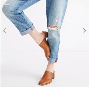 EUC Madewell Heeled Cary Mules